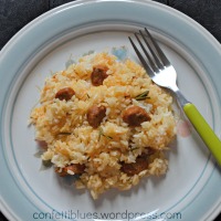 Rice With Merguez And Rosemary