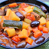 Mixed Vegetable and Veal Tagine